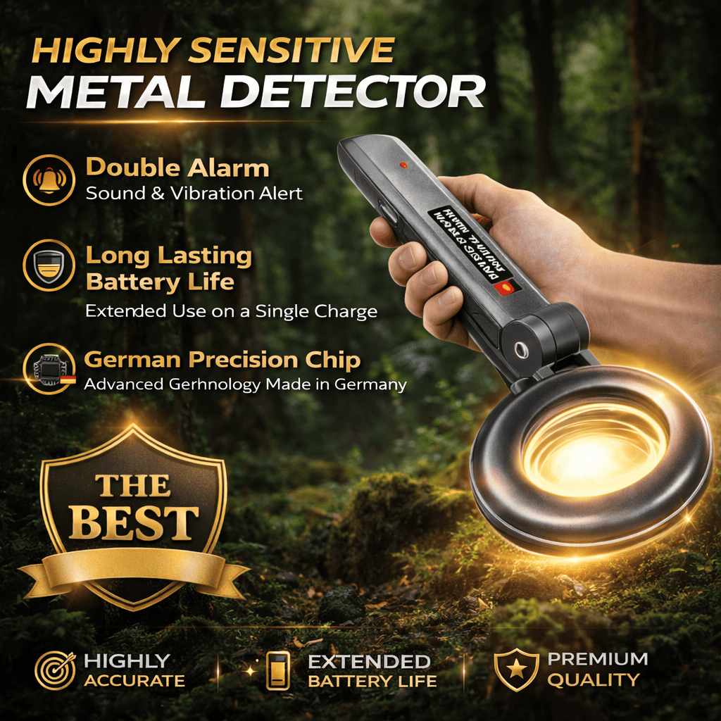 Metal detector ad alta sensibilità