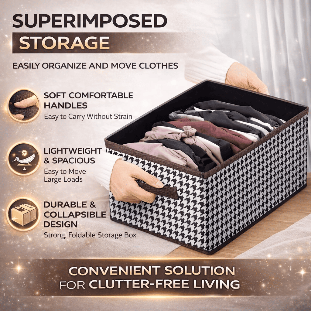 Organizzatore pieghevole per jeans da armadio