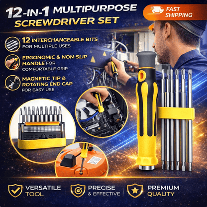 Set di Cacciaviti Multifunzione 6 in 1