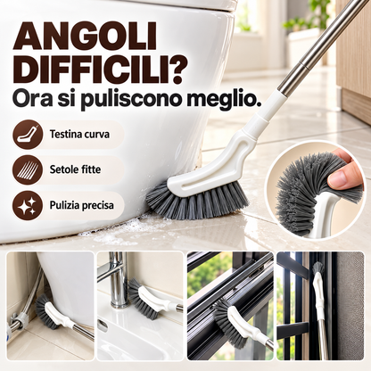 Spazzola Telescopica per Angoli e Fessure