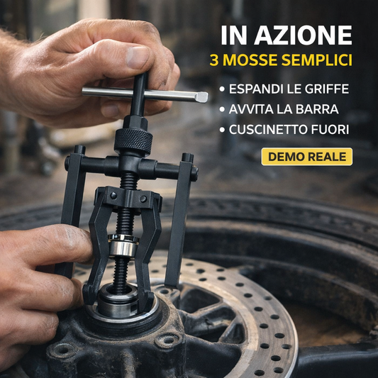 Estrattore interno per cuscinetti