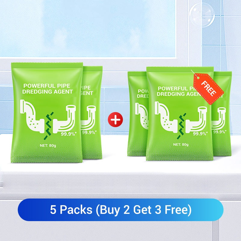 Potente Polvere per Dragaggio di Condotte – Set da 10 Pezzi