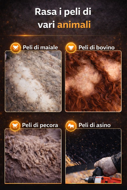 Lama ad alte prestazioni per la rimozione dei peli