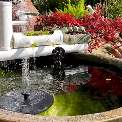 ⛲ FONTANA SOLARE GALLEGGIANTE