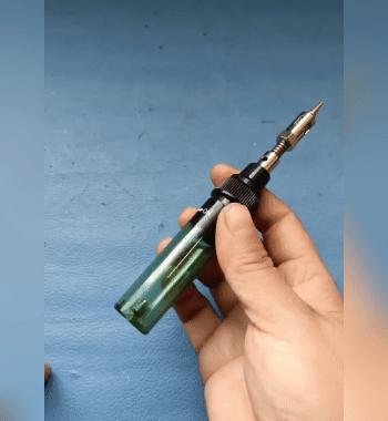 Mini Saldatore a Gas Portatile Ricaricabile Torcia per Saldatura di Precisione