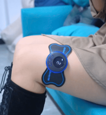 Mini elettrostimolatore muscolare EMS a farfalla 8 modalità