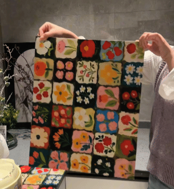 Tappetino Scolapiatti Antiscivolo Multiuso per Piatti e Decorazione Tavola