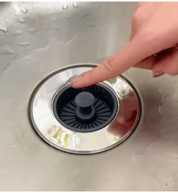 Filtro e Tappo per Lavandino Cucina 3 in 1