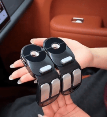 Gancio Sedile Posteriore Auto Girevole 360 Gradi Doppio
