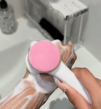 Spazzola Viso Doppia Testina