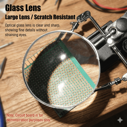 Lente d’ingrandimento con supporto