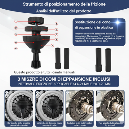 Strumento di Allineamento per Frizione