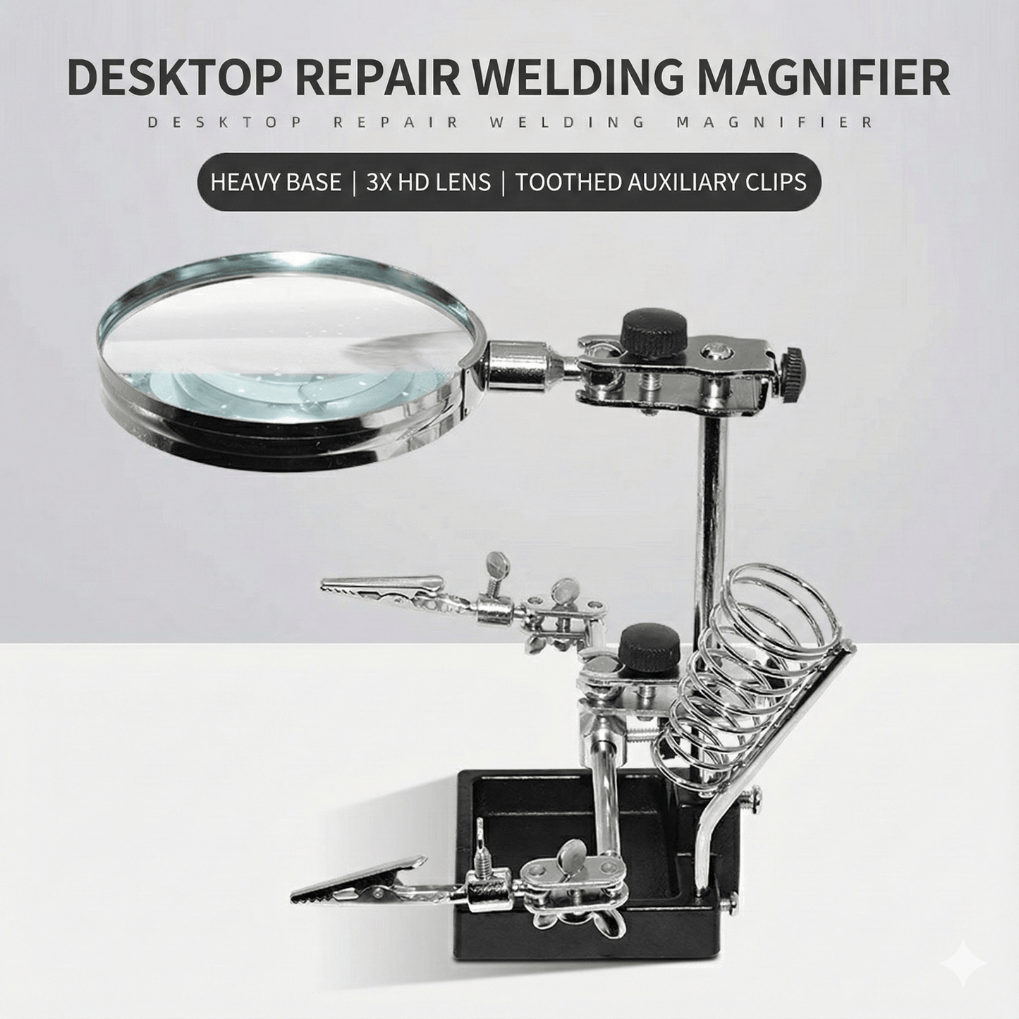 Lente d’ingrandimento con supporto