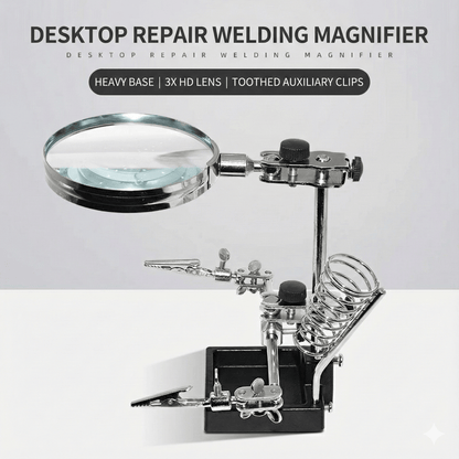 Lente d’ingrandimento con supporto