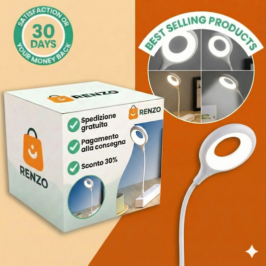 Lente d'ingrandimento con supporto