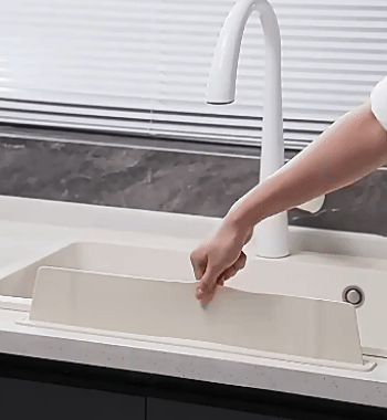 Barriera Paraspruzzi in Silicone per Lavello da Cucina