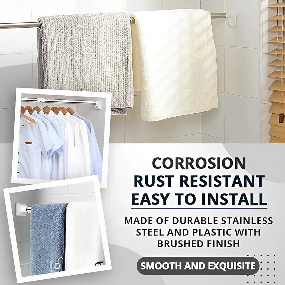 Asta telescopica per abiti