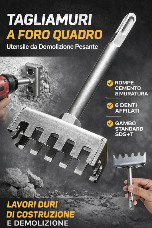 💥Punta Professionale 86MM per Scatole Elettriche