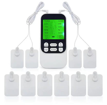 Elettrostimolatore muscolare portatile TENS a doppio canale