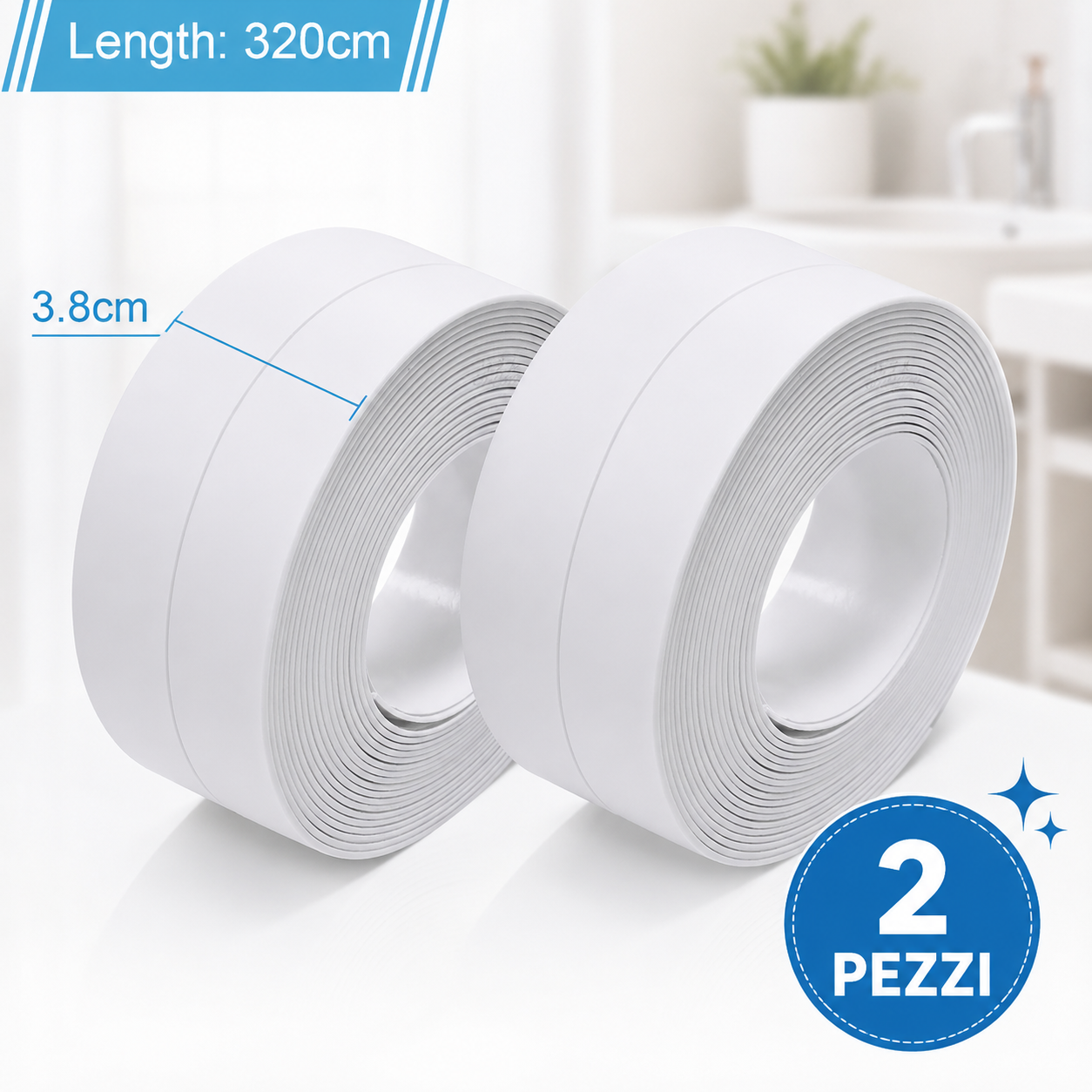 Nastro Sigillante Impermeabile Autoadesivo in PVC