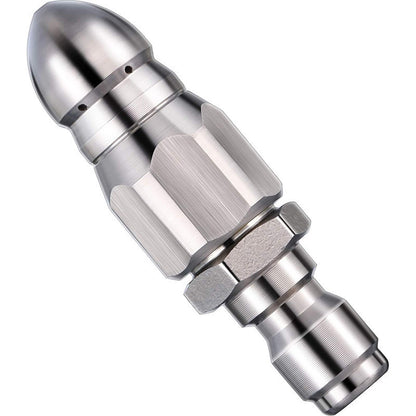 Ugello Sturatubi Alta Pressione in Acciaio Inox Autoavanzante