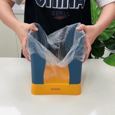 Dustbin regolabile ed estensibile pieghevole