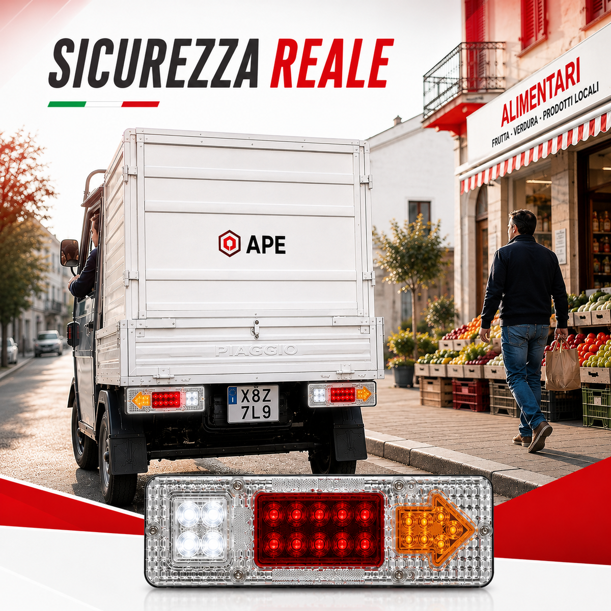 Fanali Posteriori LED Camion 12V/24V