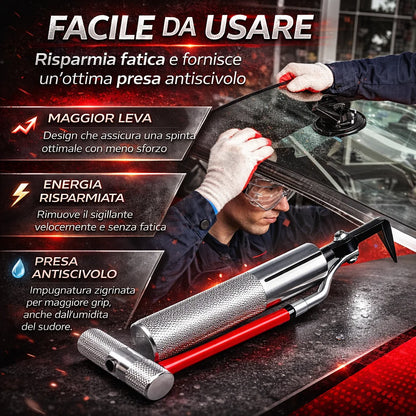 Strumento per la rimozione del parabrezza dell'auto 🔥