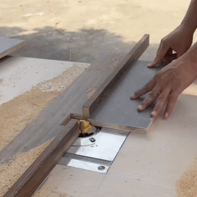 Fresa Lock Miter a 45° Anti-Contraccolpo