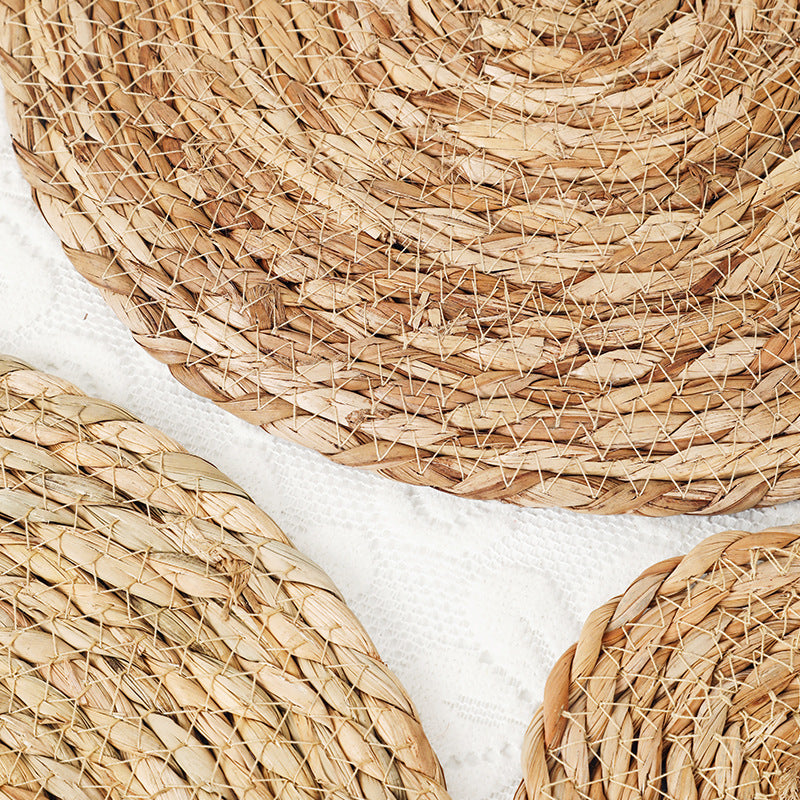 Tovagliette rotonde intrecciate