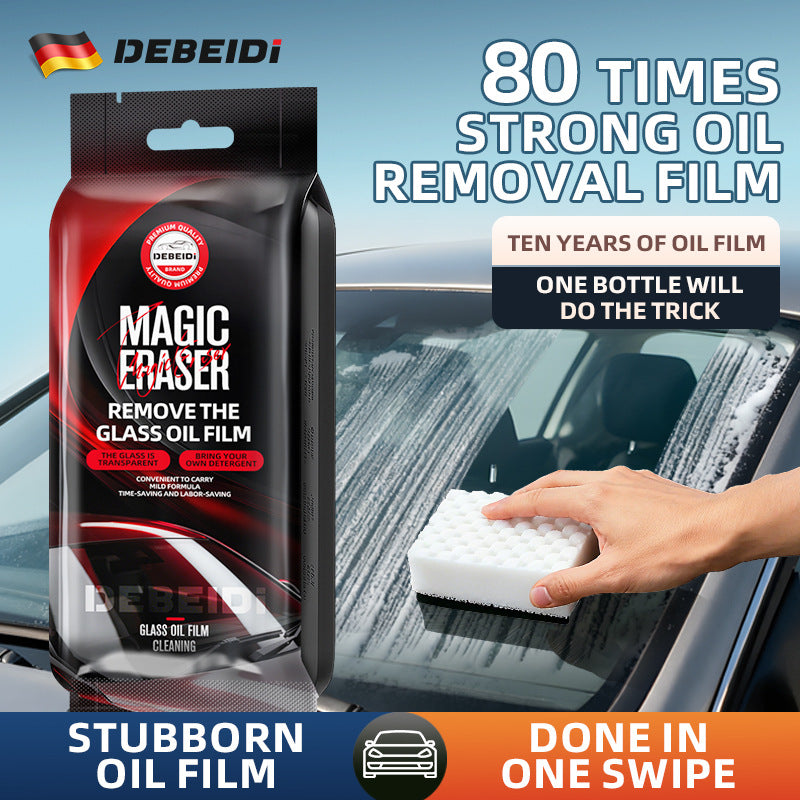 Spugna magica per la pulizia dei vetri delle auto