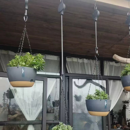 Paranco per piante retrattile