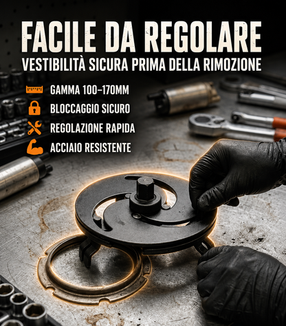 🔧 Chiave per tappo serbatoio a 3 zampe