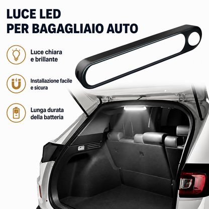 Luce LED a rilevamento automatico per bagagliaio auto
