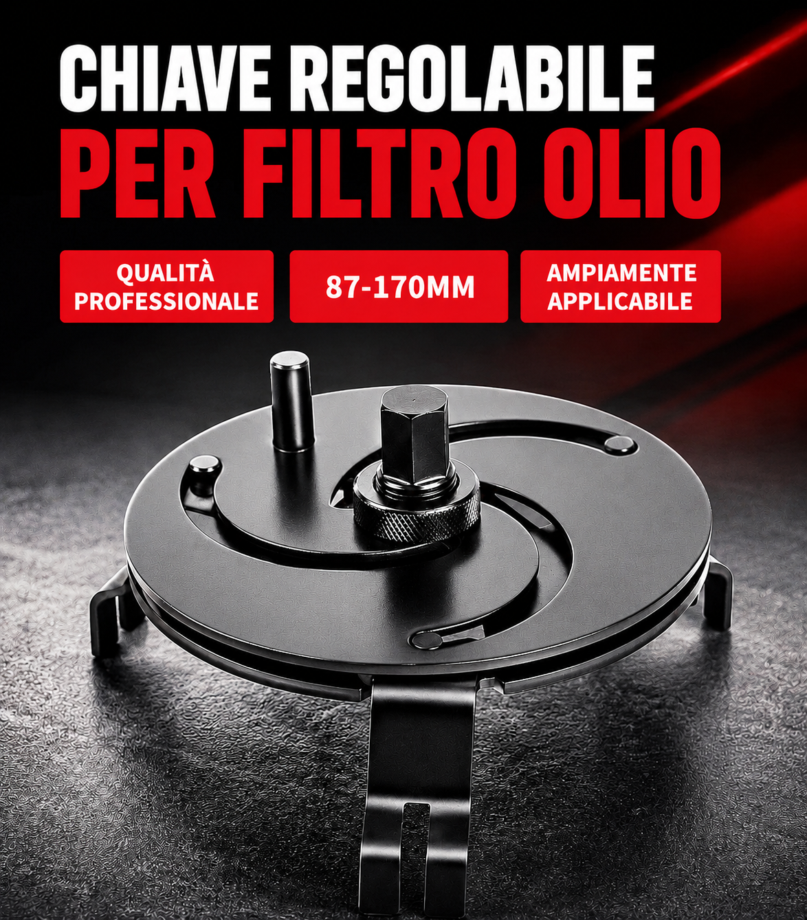 Chiave Regolabile Tre Griffe Per Coperchio Pompa Serbatoio Carburante Auto