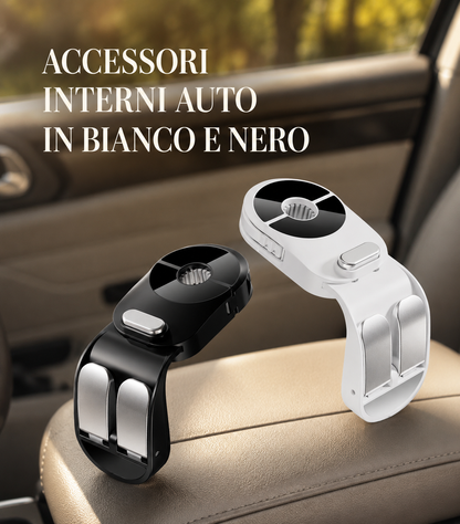 Gancio Sedile Posteriore Auto Girevole 360 Gradi Doppio