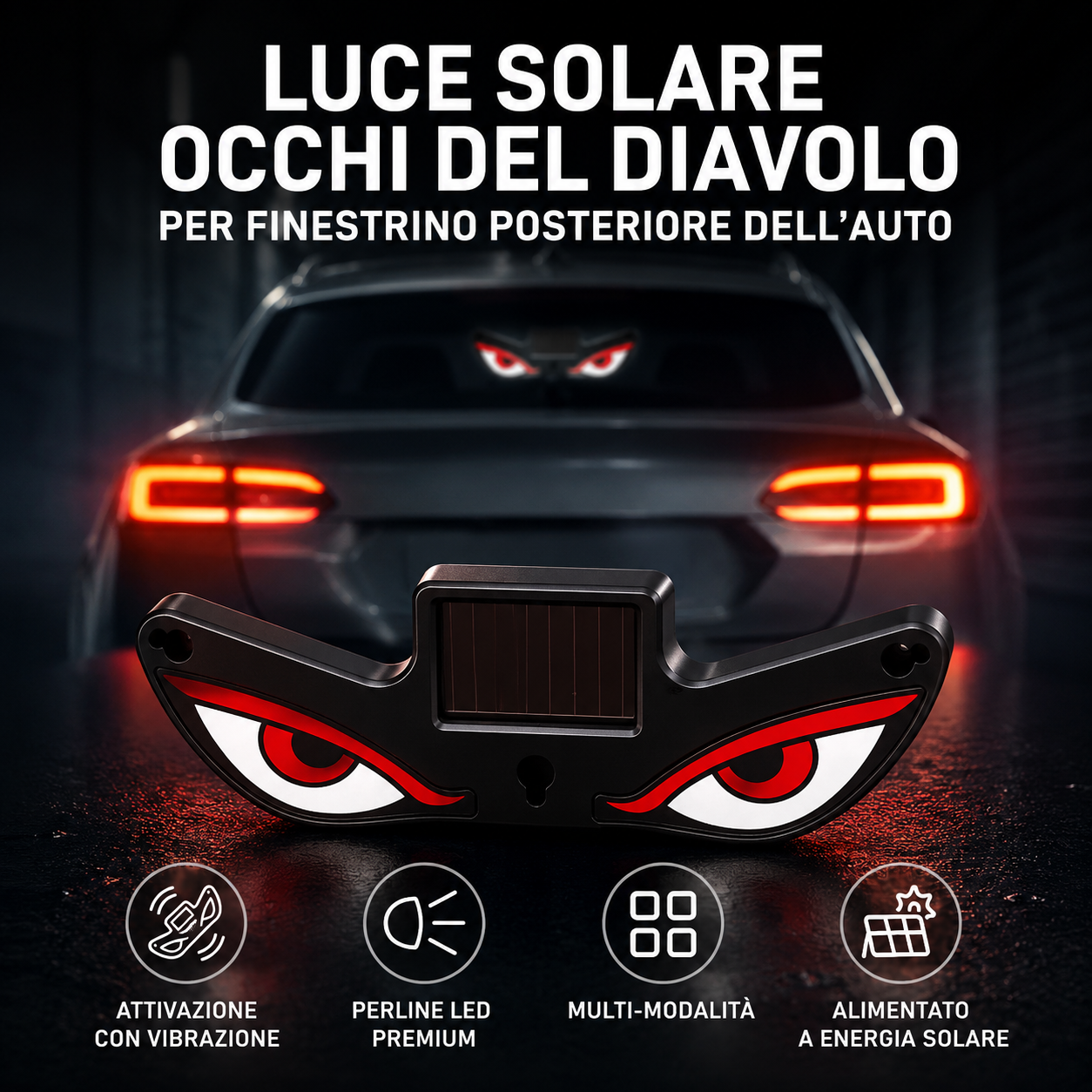 Luce LED da Cruscotto Occhi di Demone