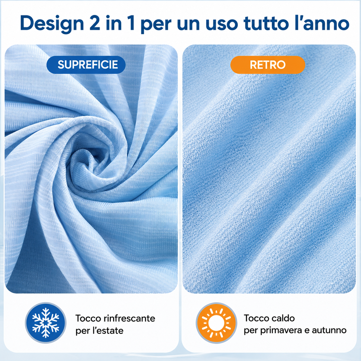Coperta Rinfrescante Estiva Effetto Freddo