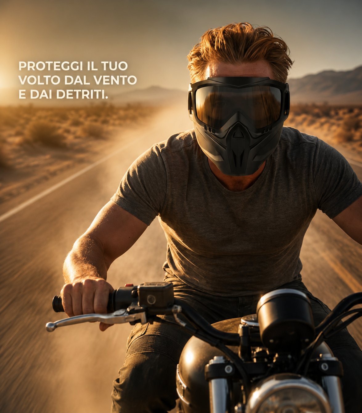 Maschera Integrale Pro Con Sgancio Rapido