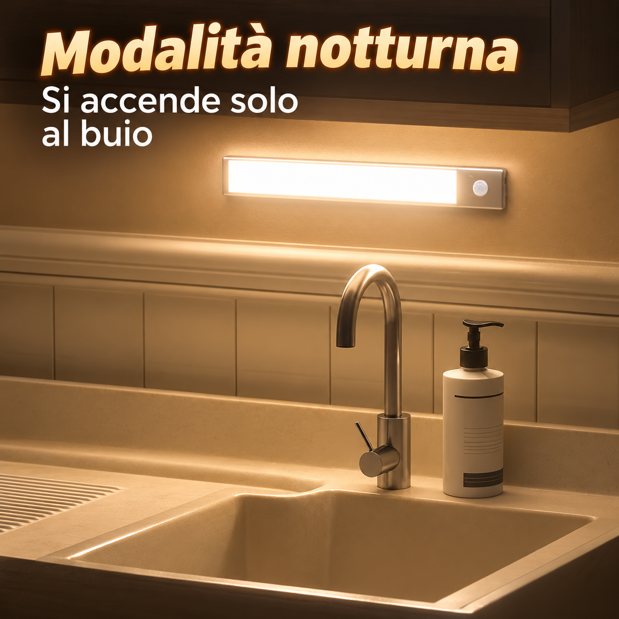 💡 LUCE LED INTELLIGENTE CON SENSORE DI MOVIMENTO | LUCE NOTTURNA AUTOMATICA