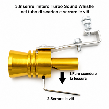 Fischetto per scarico auto modificato