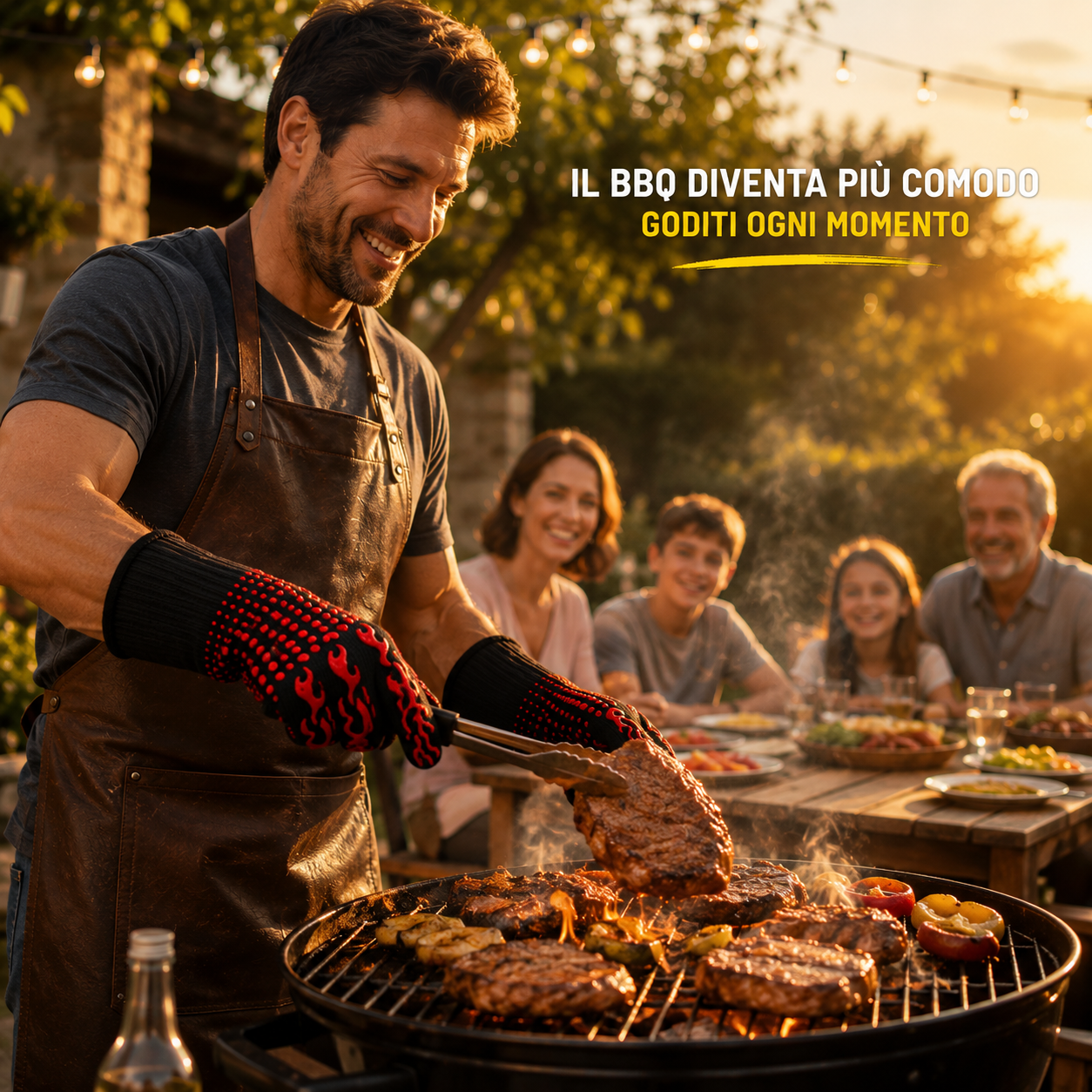 🔥 GUANTI ANTI CALORE PROFESSIONALI