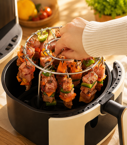 Spiediniere Acciaio Inox Friggitrice ad Aria con Cottura 360 Gradi