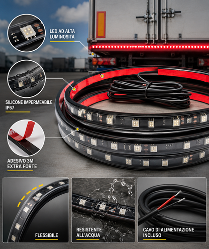 Striscia LED Camion Impermeabile in Silicone