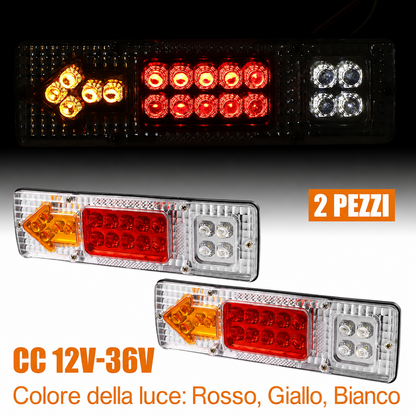 Fanale Posteriore LED Multifunzione per Camion e Rimorchi