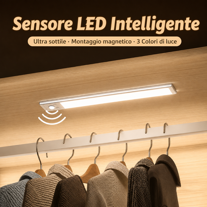 💡 LUCE LED INTELLIGENTE CON SENSORE DI MOVIMENTO | LUCE NOTTURNA AUTOMATICA