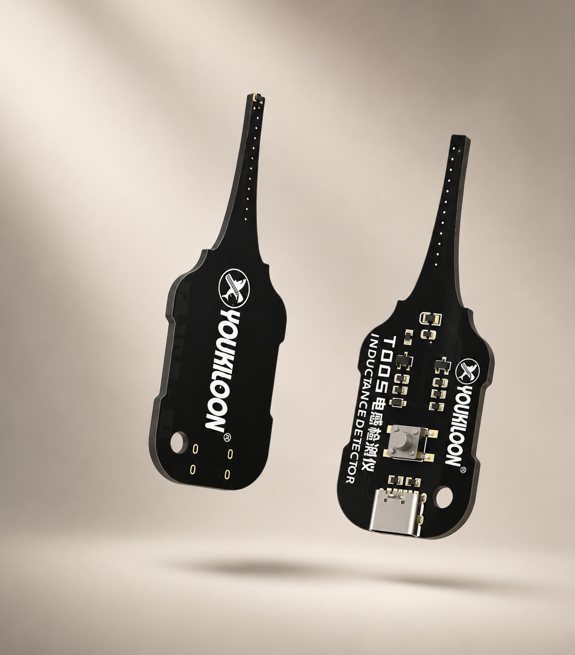 Rilevatore di induttanza ad alta precisione per schede elettroniche