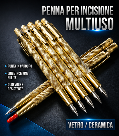 💥Penna da Incisione Metallo Vetro in Carburo [Sconto 30%]