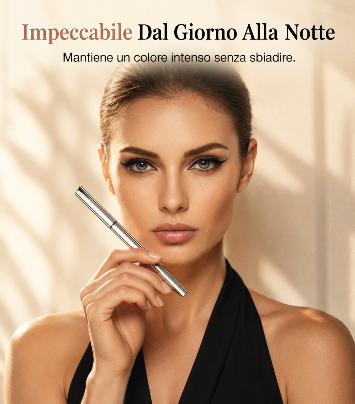 ✨ Eyeliner Liquido di Precisione – Impermeabile, Resistente alle Sbavature, Punta Micro-Fine