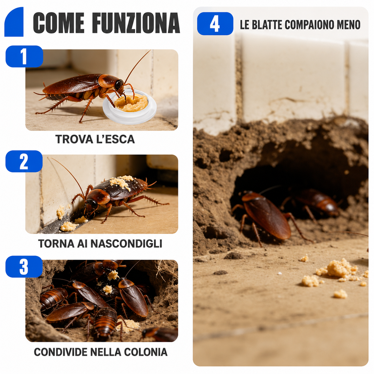 Esca In Gel Per Scarafaggi Pratica Ed Efficace